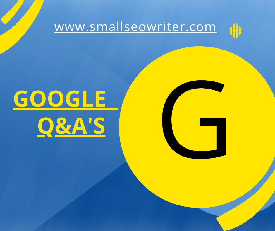 How To Use Google Q&A's